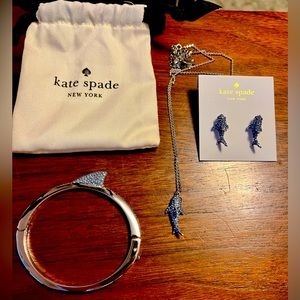 Kate Spade Shark Jewelry Set ✨✨